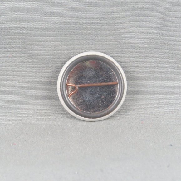 Vintage Band Pin - R.E.M. Bike Graphic - Celluloid Pin - Picture 2 of 3